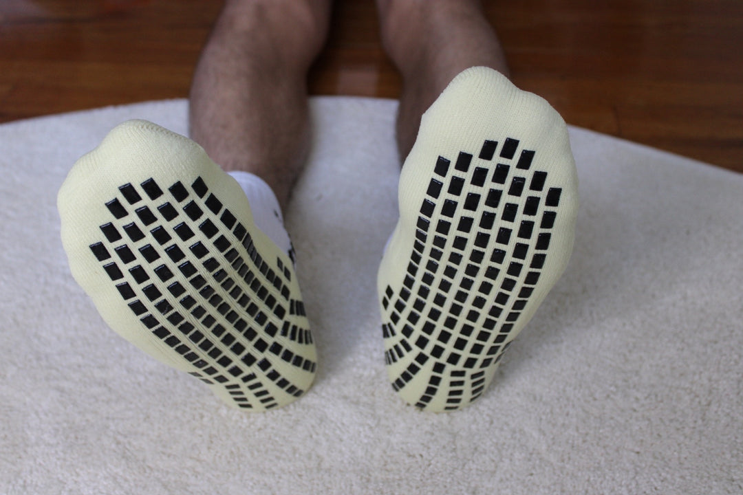 316 XI Grip Socks grip pattern detail — engineered for maximum traction on the pitch