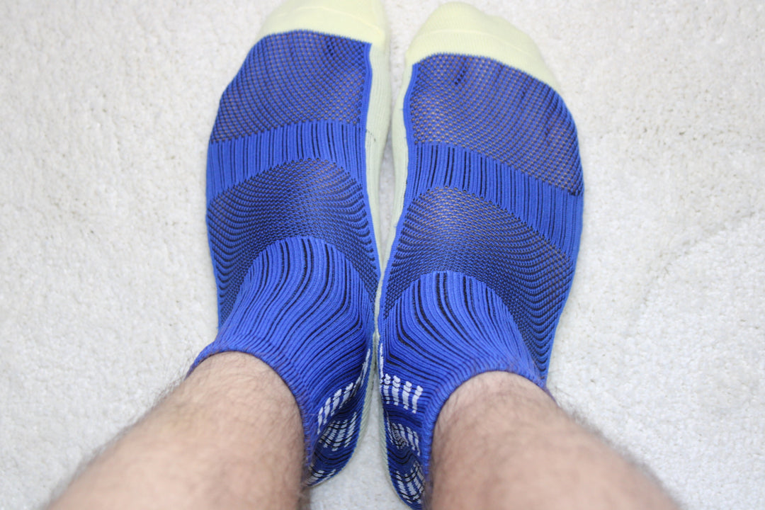 316 XI Grip Socks showing breathable mesh top panel